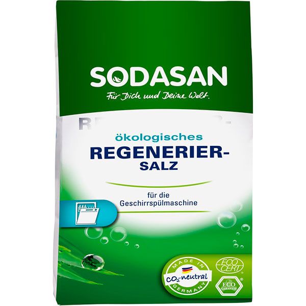 Сіль для посудомийних машин Sodasan, 2 кг